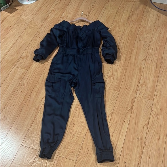 Elegant Navy Blue Jumpsuit - Picture 1 of 8